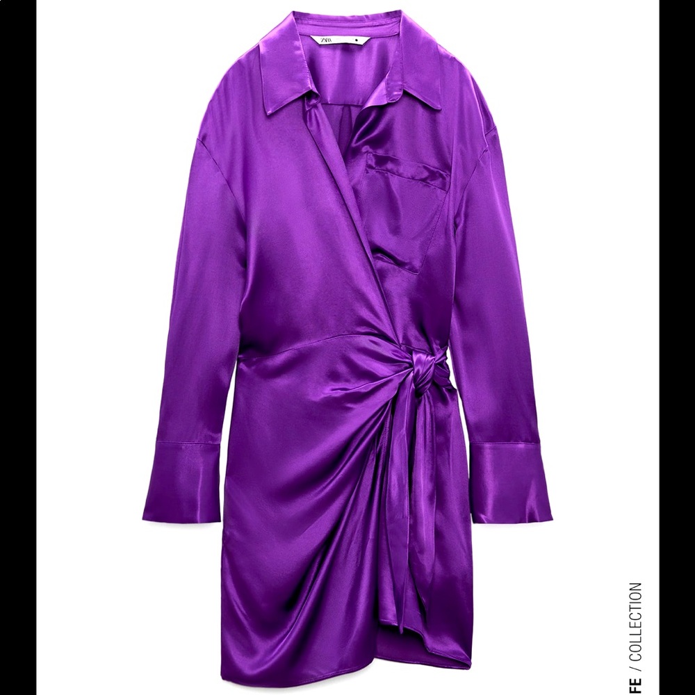 Brand New zara Satin dress
